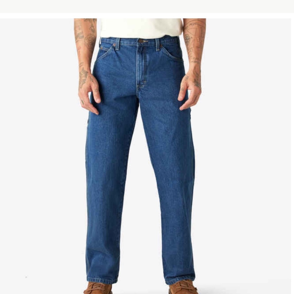 Dickies Baggy Dark Blue Jeans